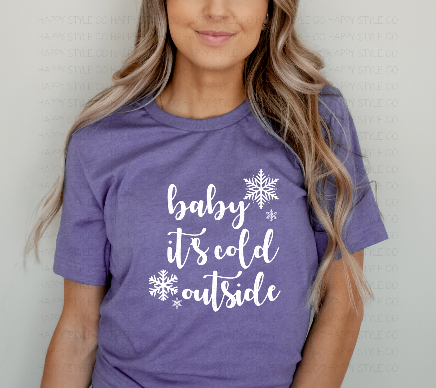 Baby It's Cold Outside Cursive