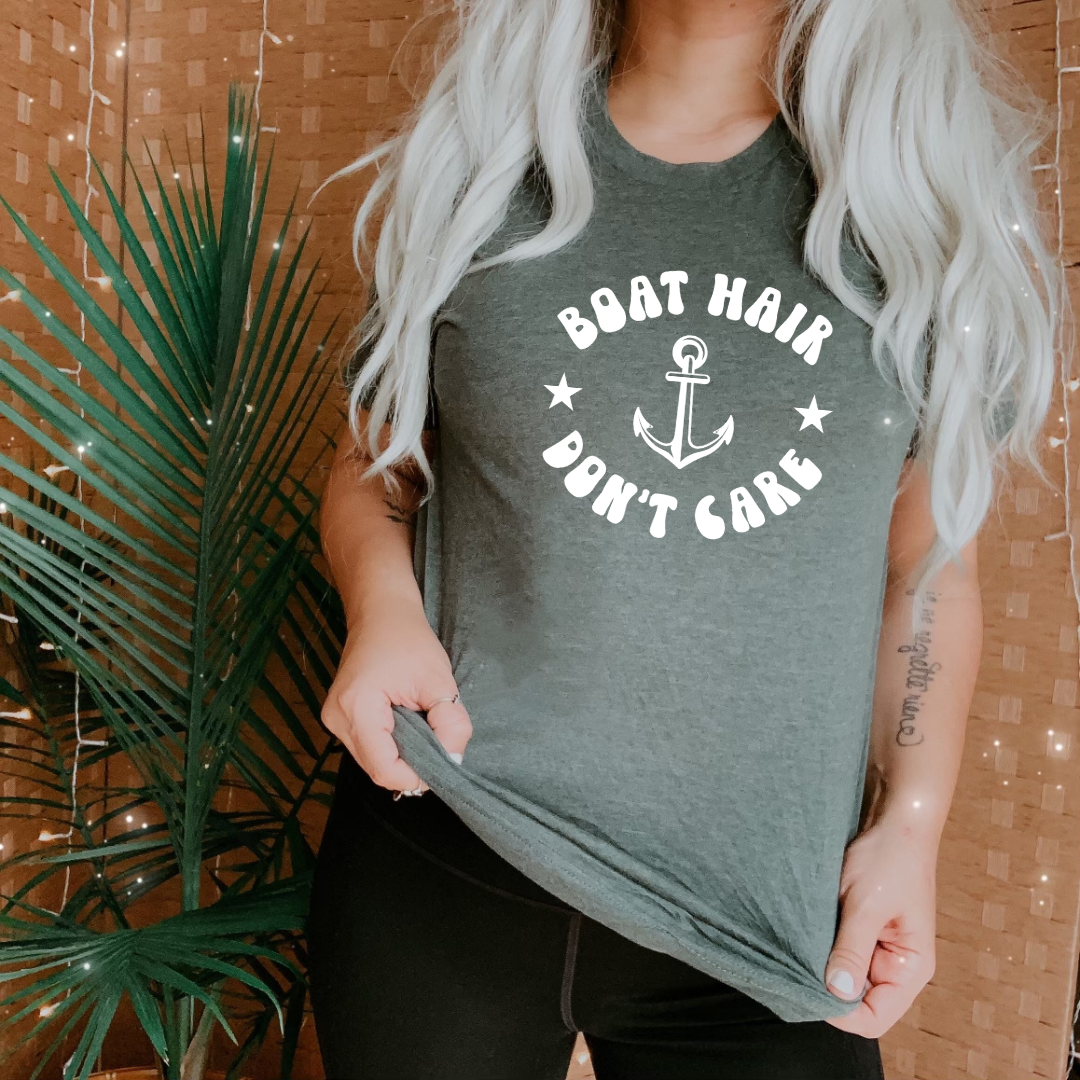 Boat Hair Don't Care Anchor