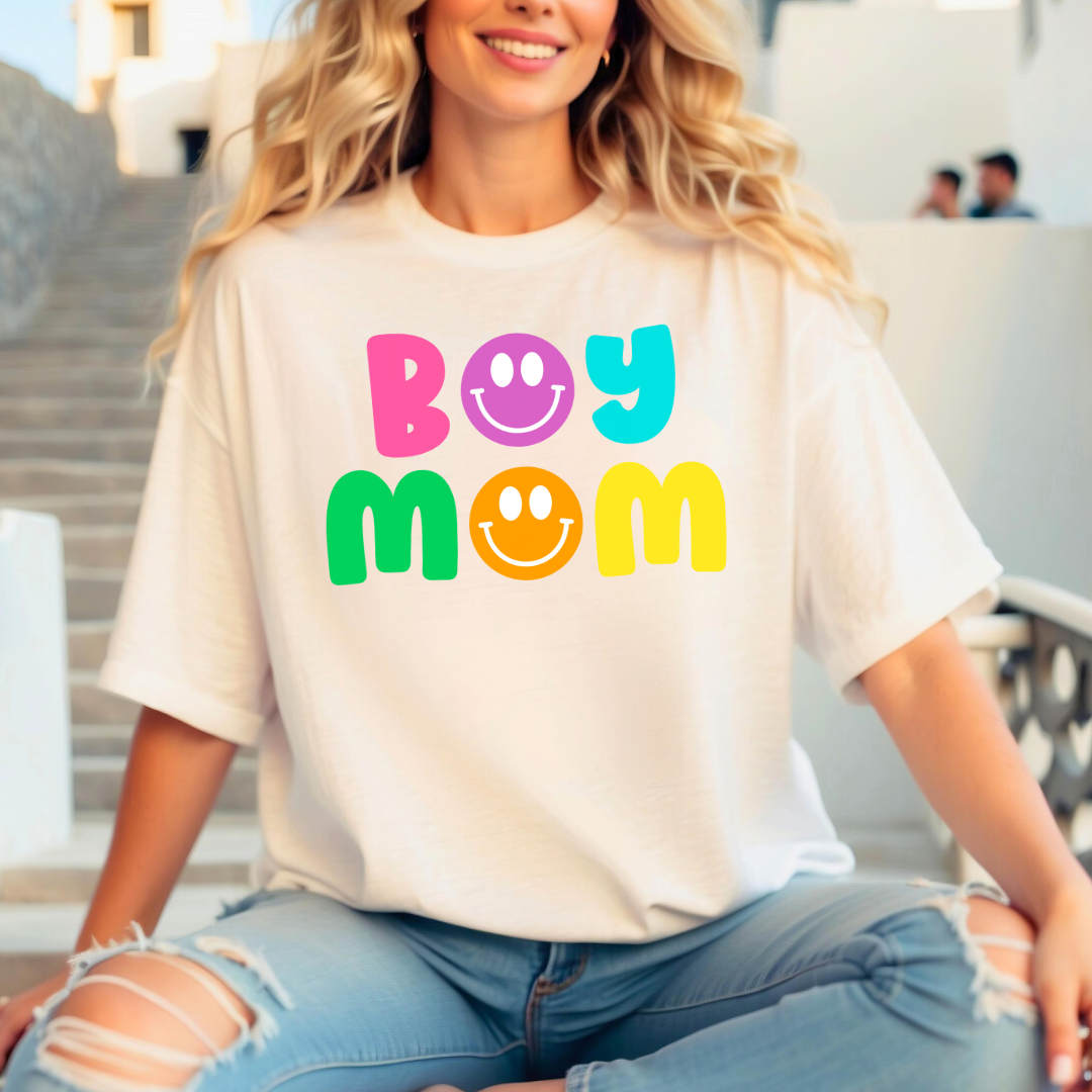 Boy Mom Smileys