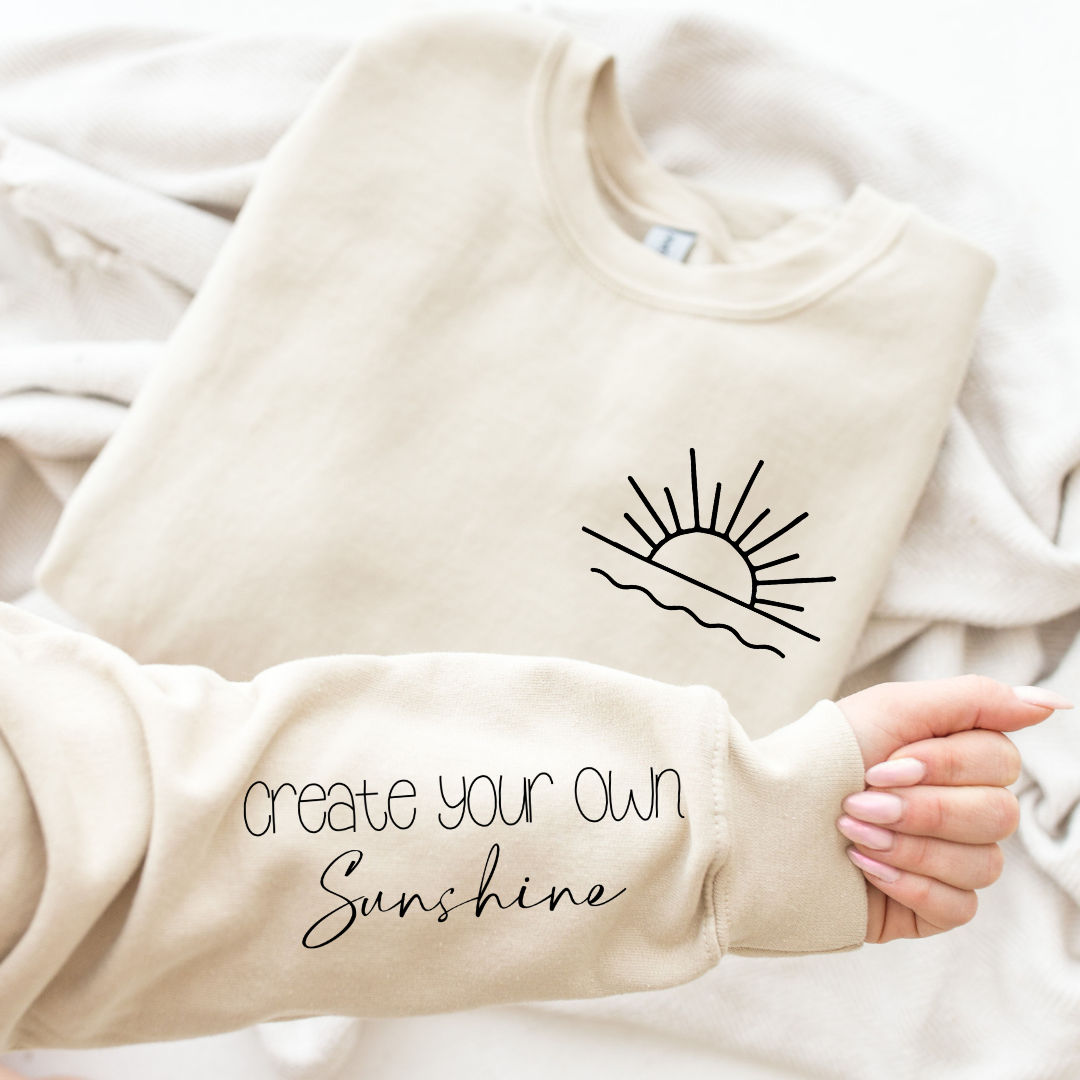 Create Your Own Sunshine Sleeve Print