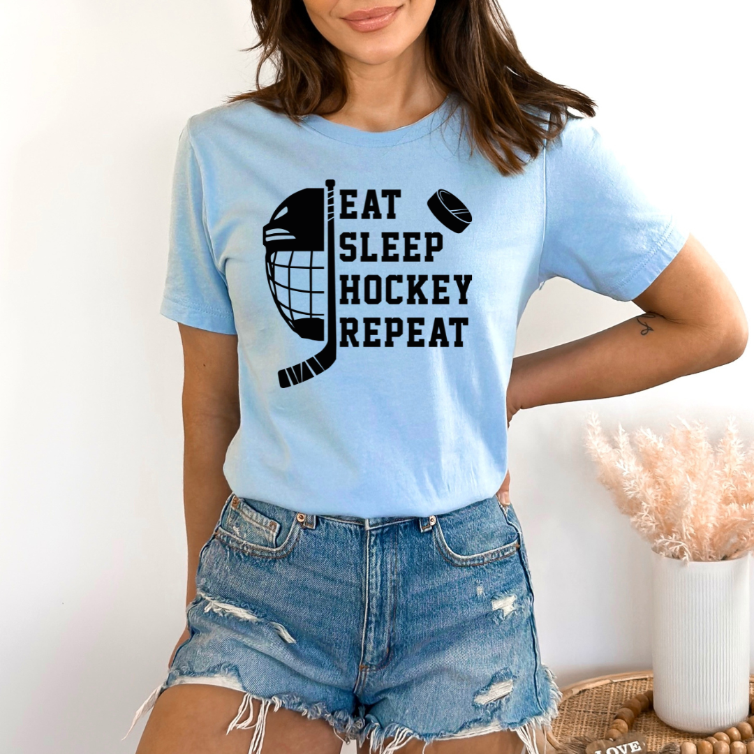 Eat Sleep Hockey Repeat