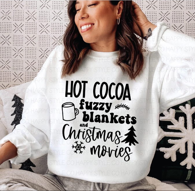 Hot Cocoa Fuzzy Blankets