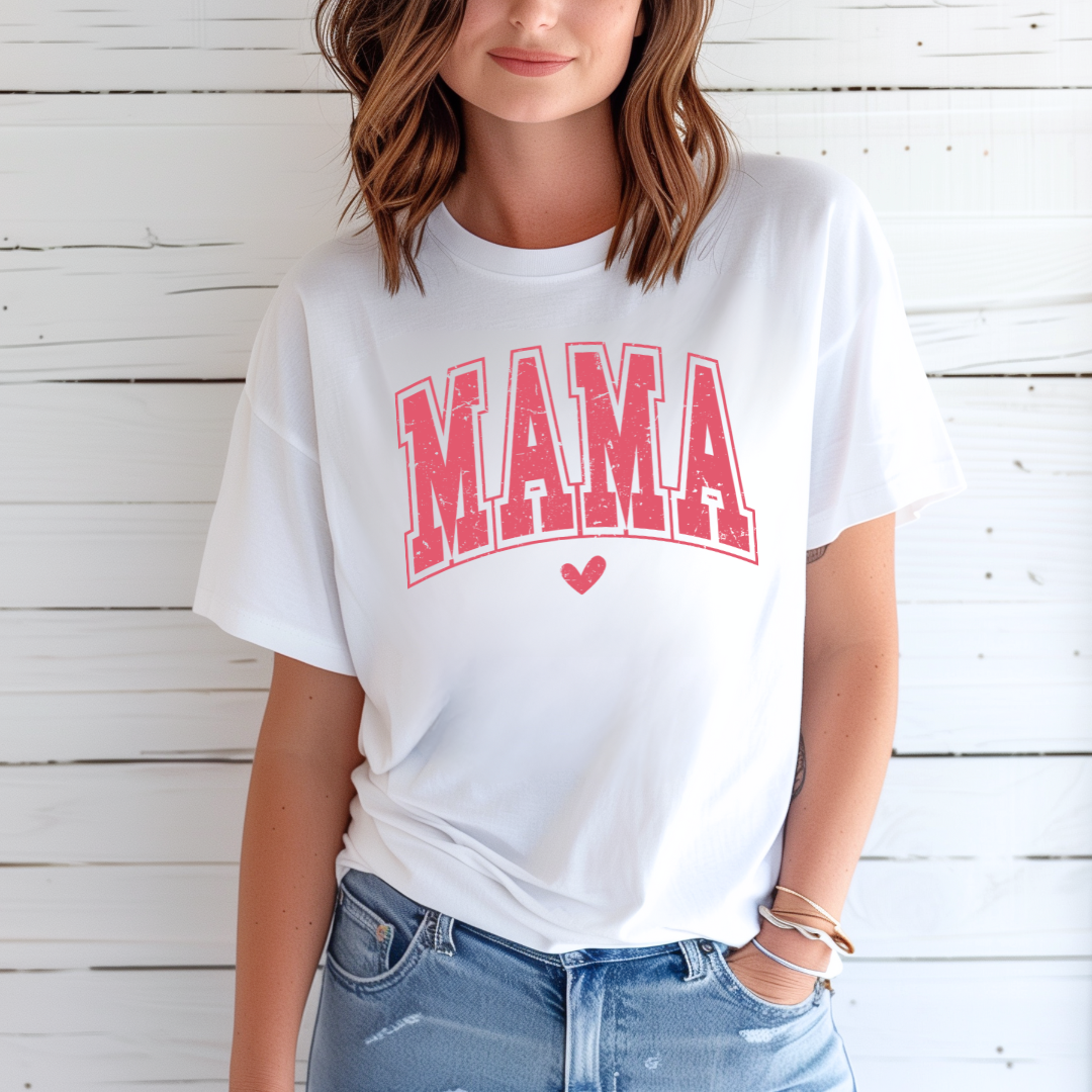 Mama Heart Retro