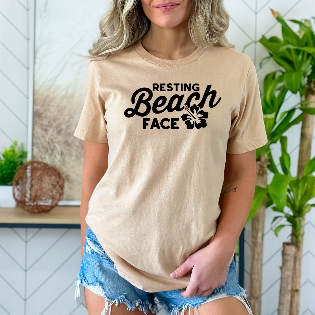 Resting Beach Face Smooth Black