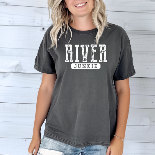 River Junkie Distressed White