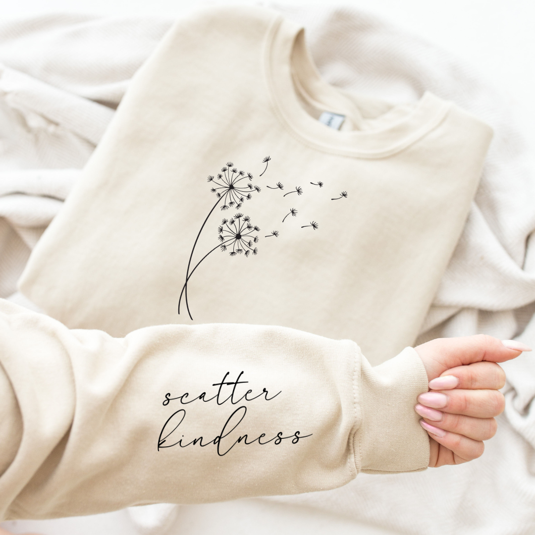 Scatter Kindness Sleeve Print