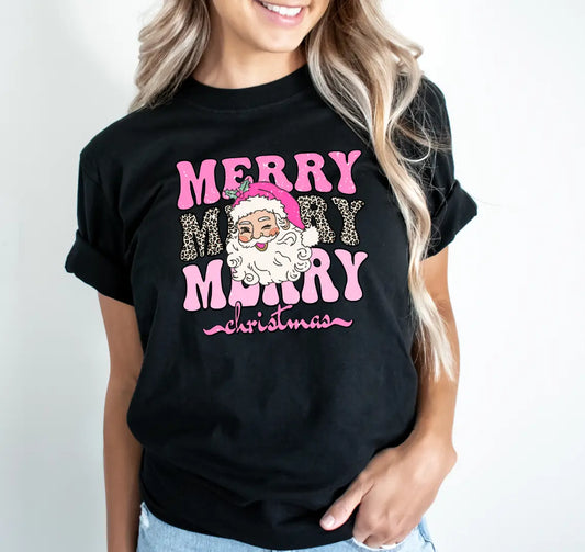 Pink Merry Merry Christmas