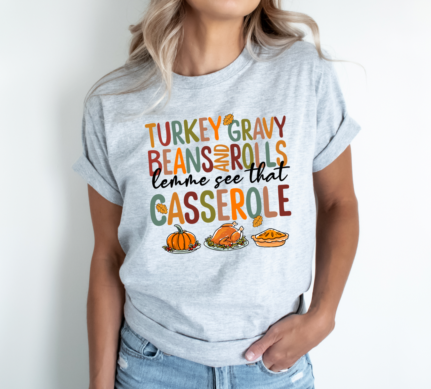 Lemme See that Casserole Pumpkin Turkey Pie