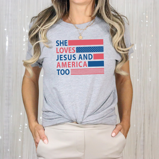 She Loves Jesus and America