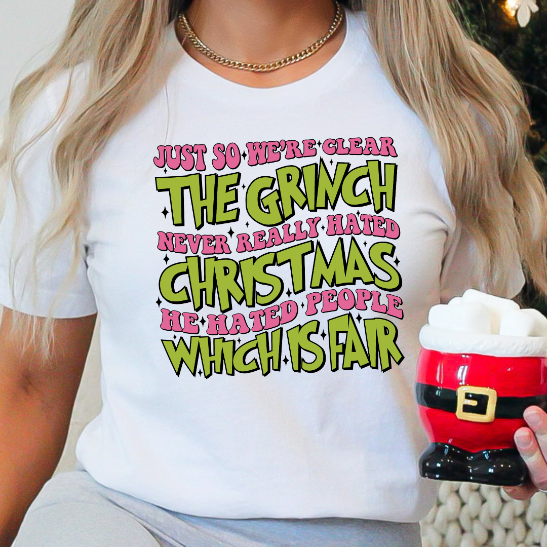 The Grinch Never Hated Christmas