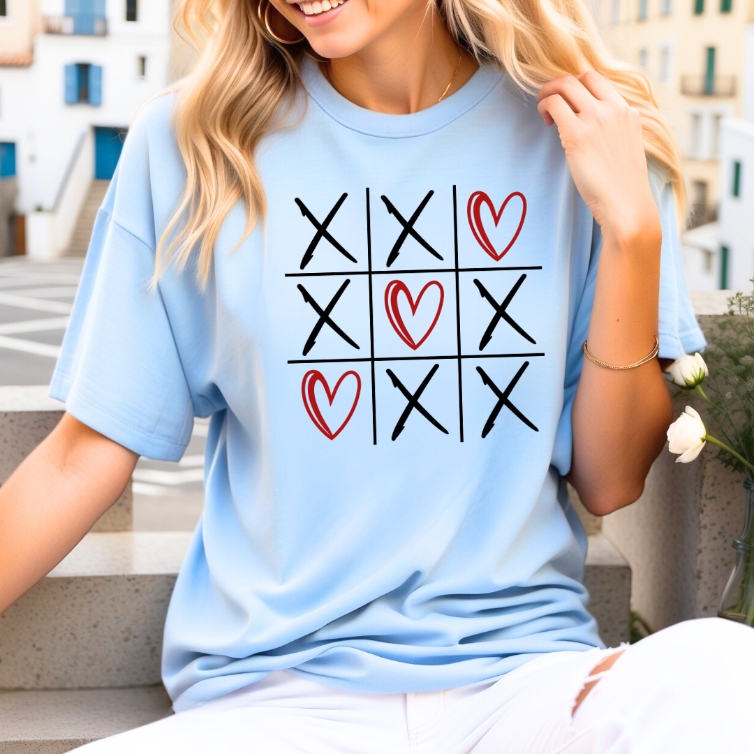 Tic-tac-toe hearts