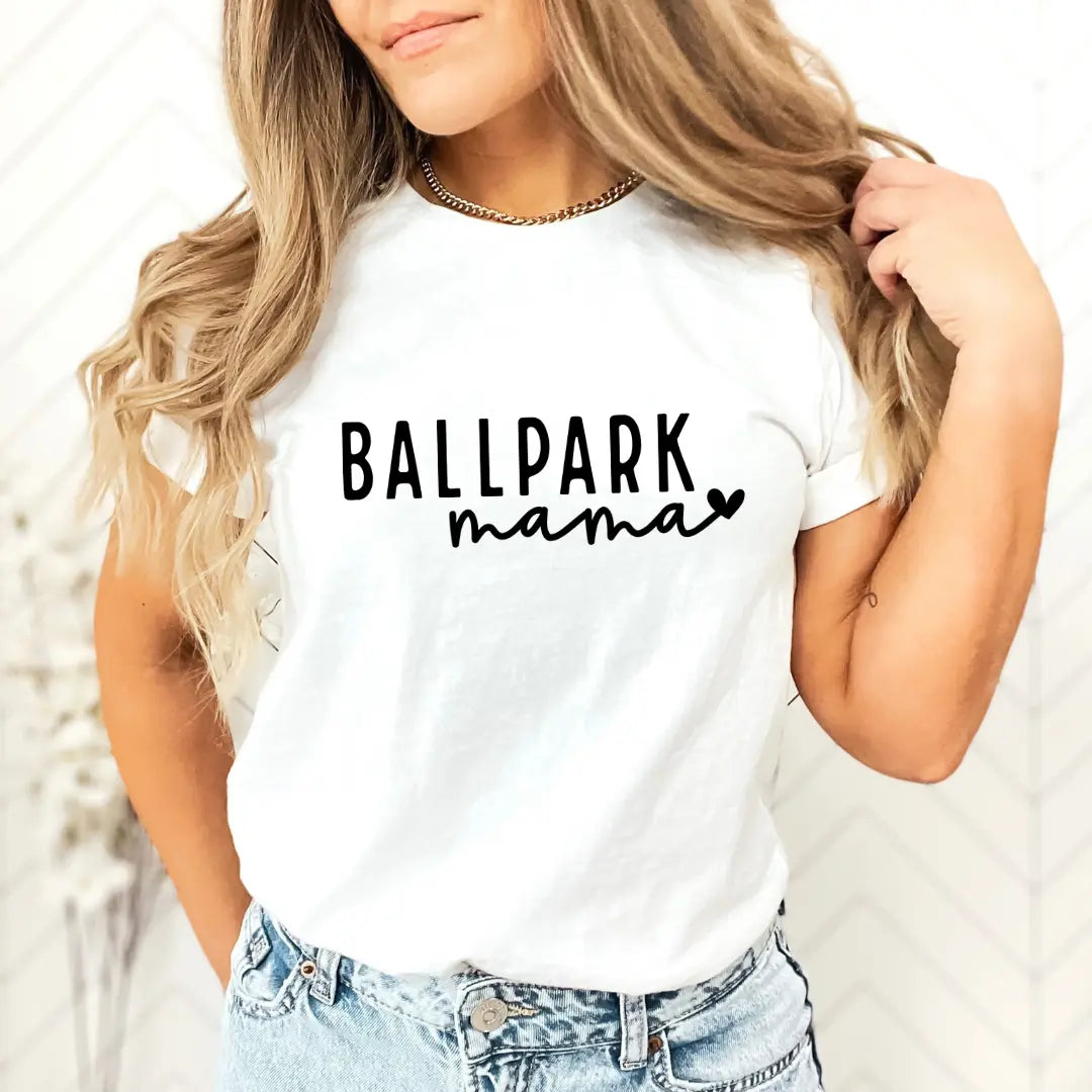 Ballpark Mama Heart