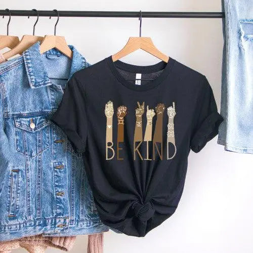 Be Kind Sign Language - Happy Style Co