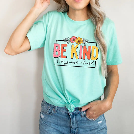 Be Kind to Your Mind Floral Box