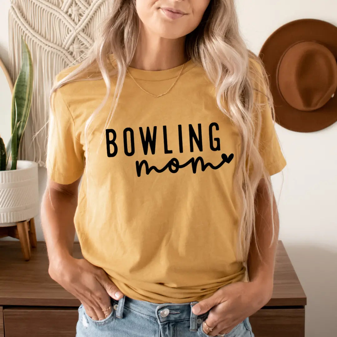 Bowling Mom Heart