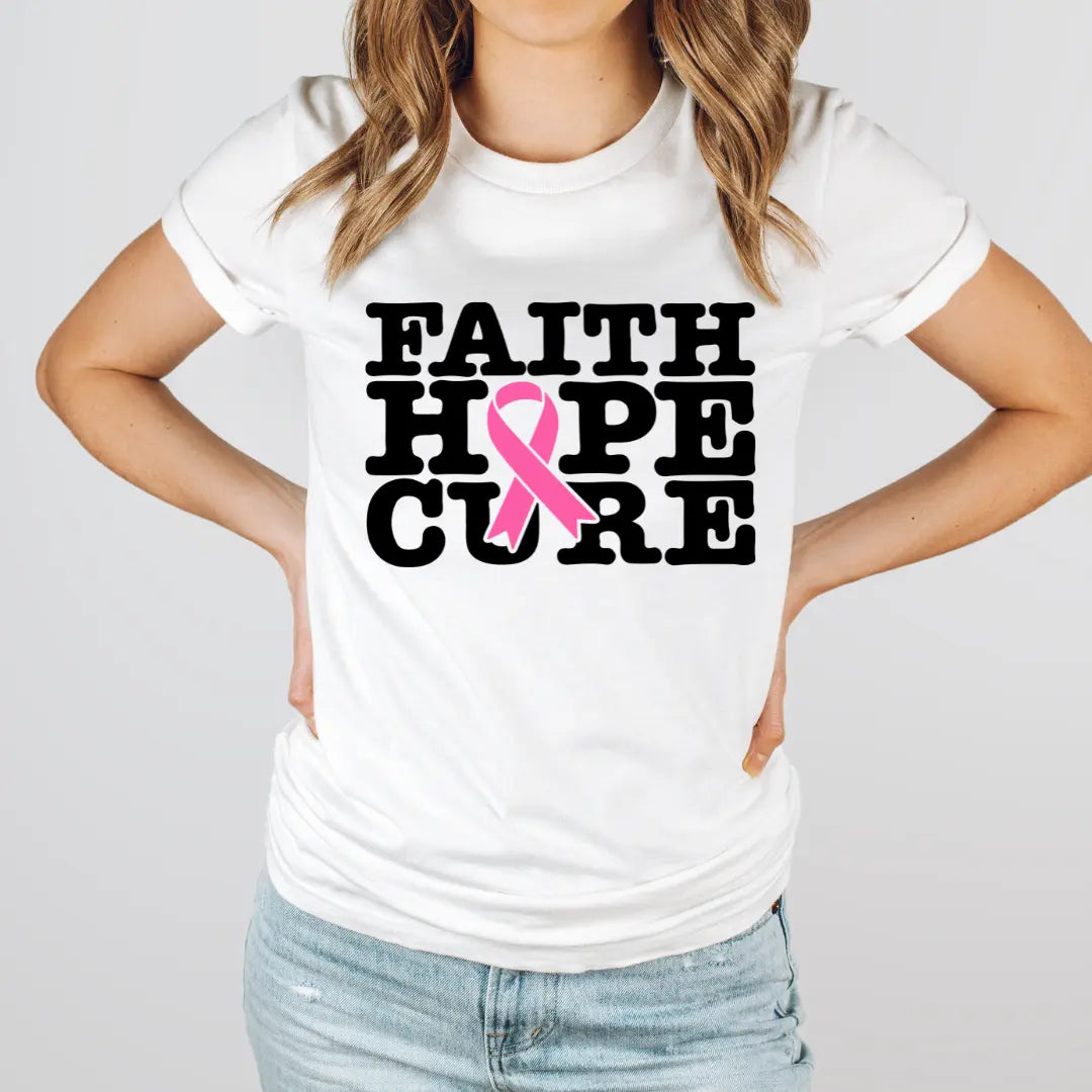 Faith Hope Cure Black