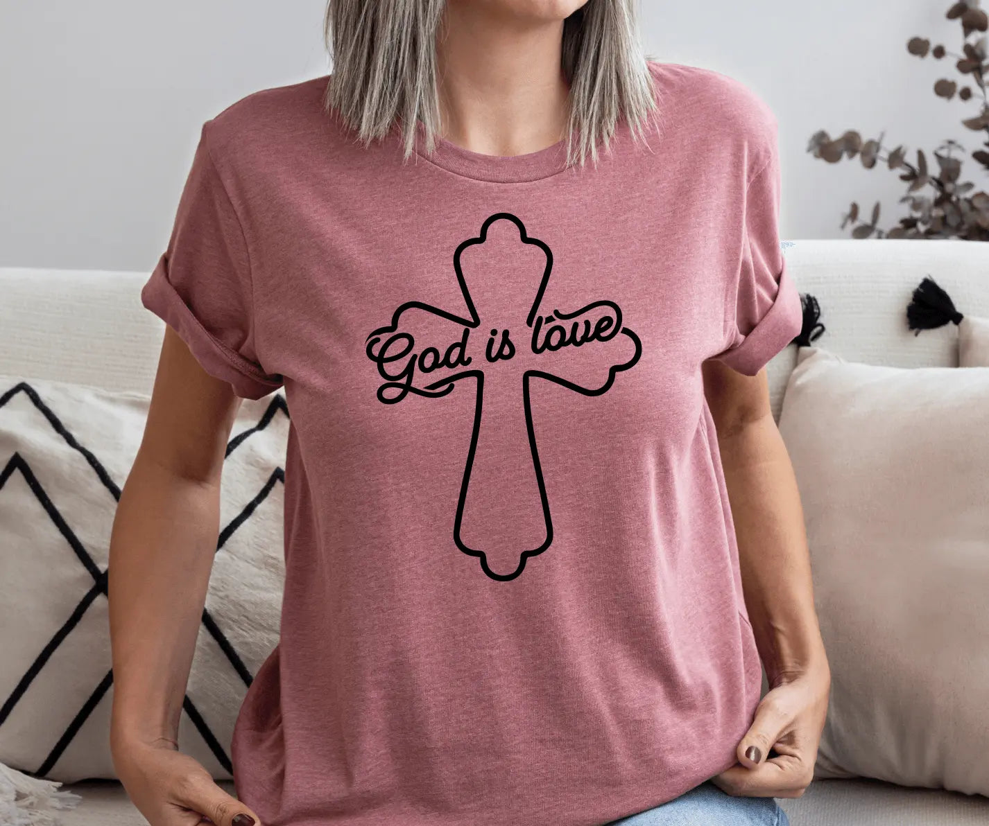 God is Love Cross - Happy Style Co