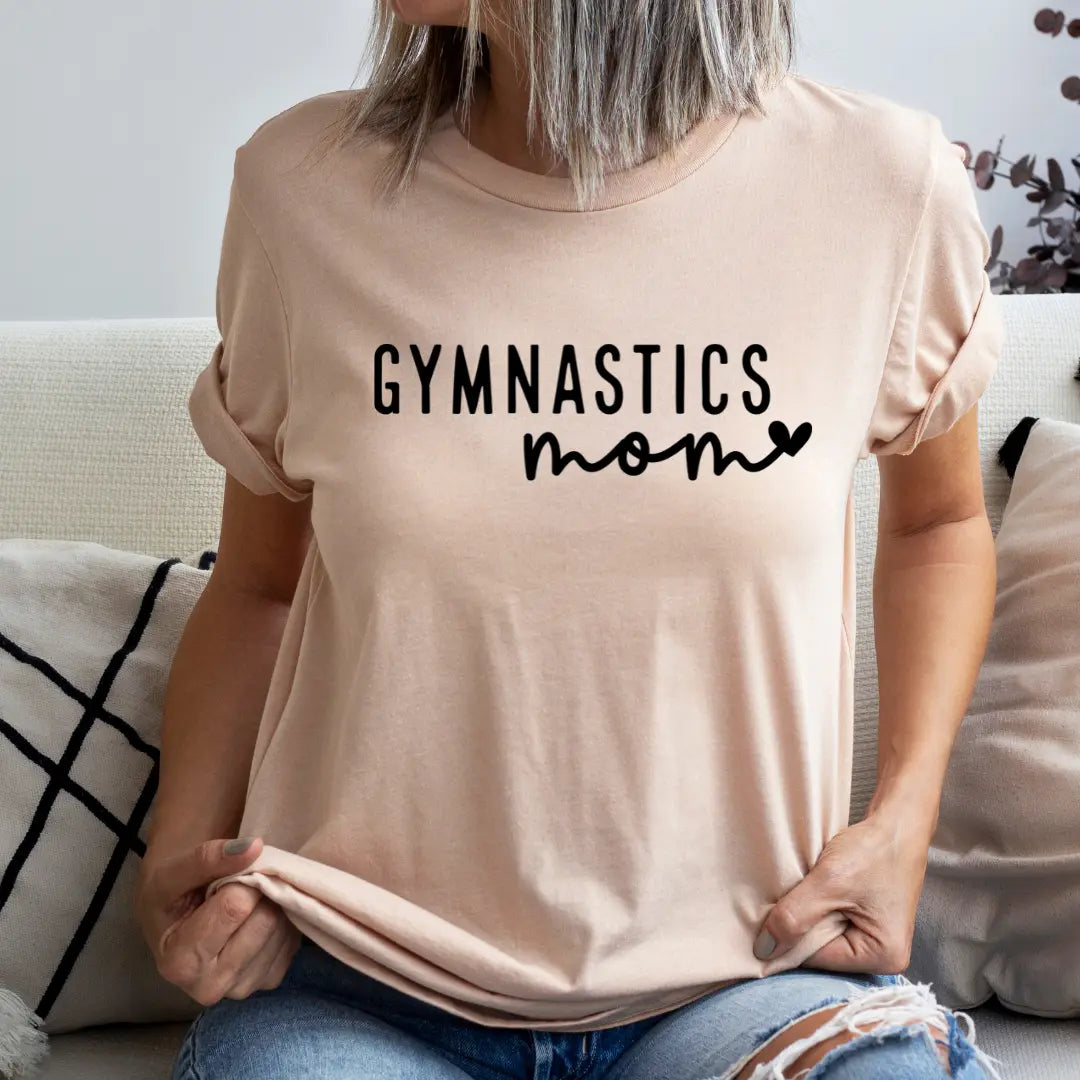 Gymnastics Mom Heart