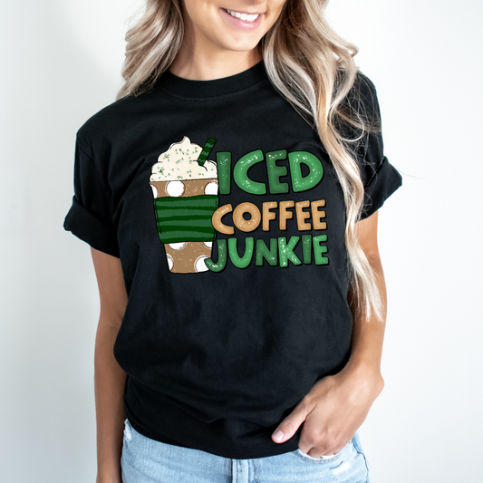 Iced Coffee Junkie Green