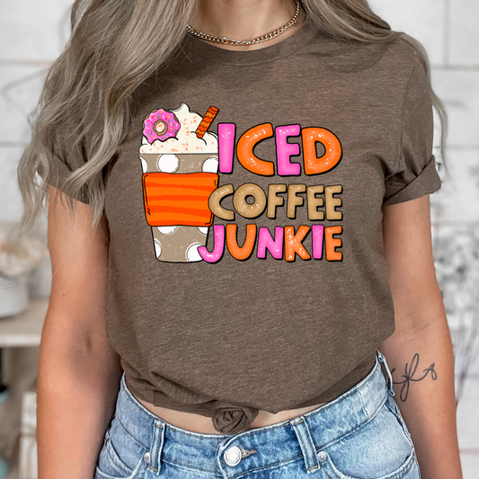 Iced Coffee Junkie Orange