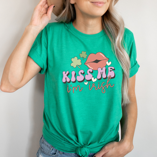 Kiss Me I'm Irish Lips