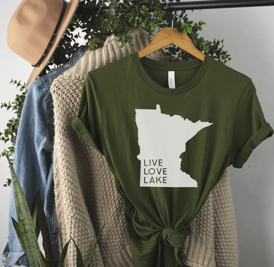 Live Love Lake Map - Happy Style Co