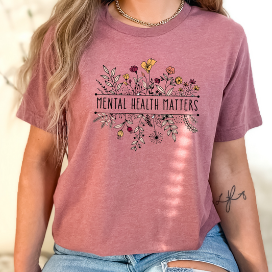 Mental Health Matters Flowers