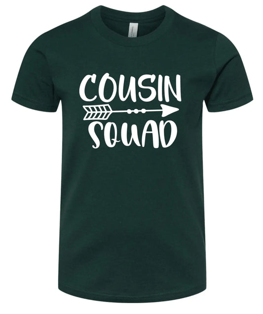 Cousin Crew FRONT AND BACK PRINT (Toddler-Adult) - Happy Style Co