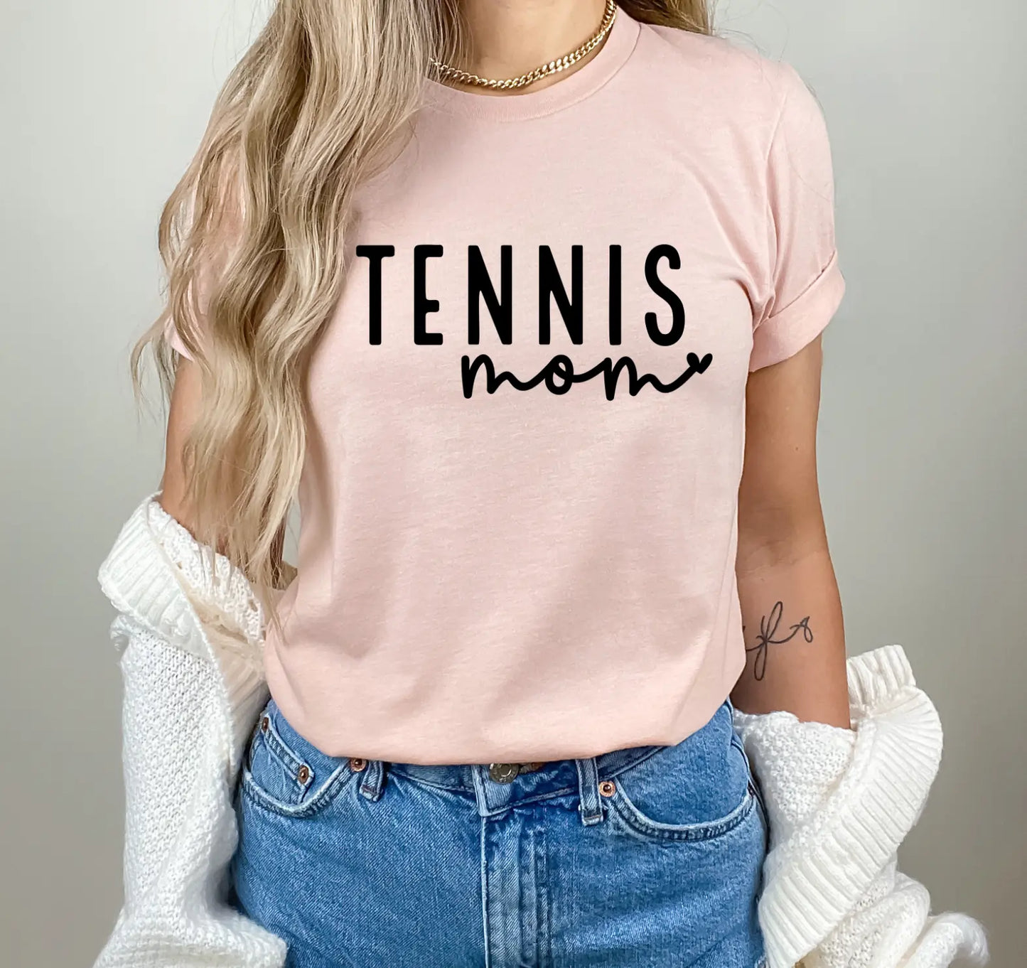 Tennis Mom Heart