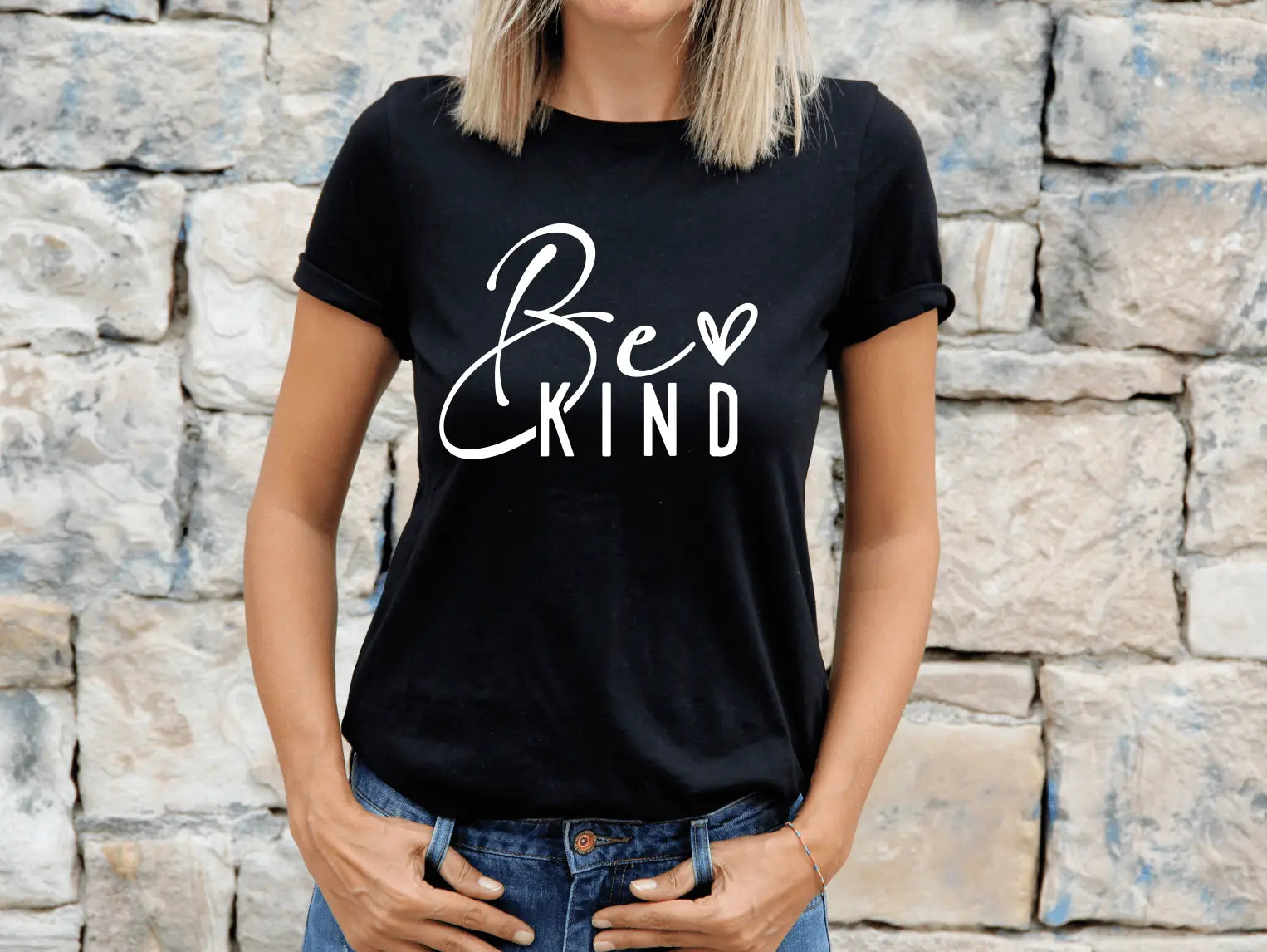 Simple Be Kind Heart - Happy Style Co