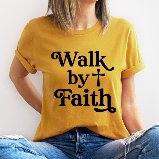 Walk by Faith Cross