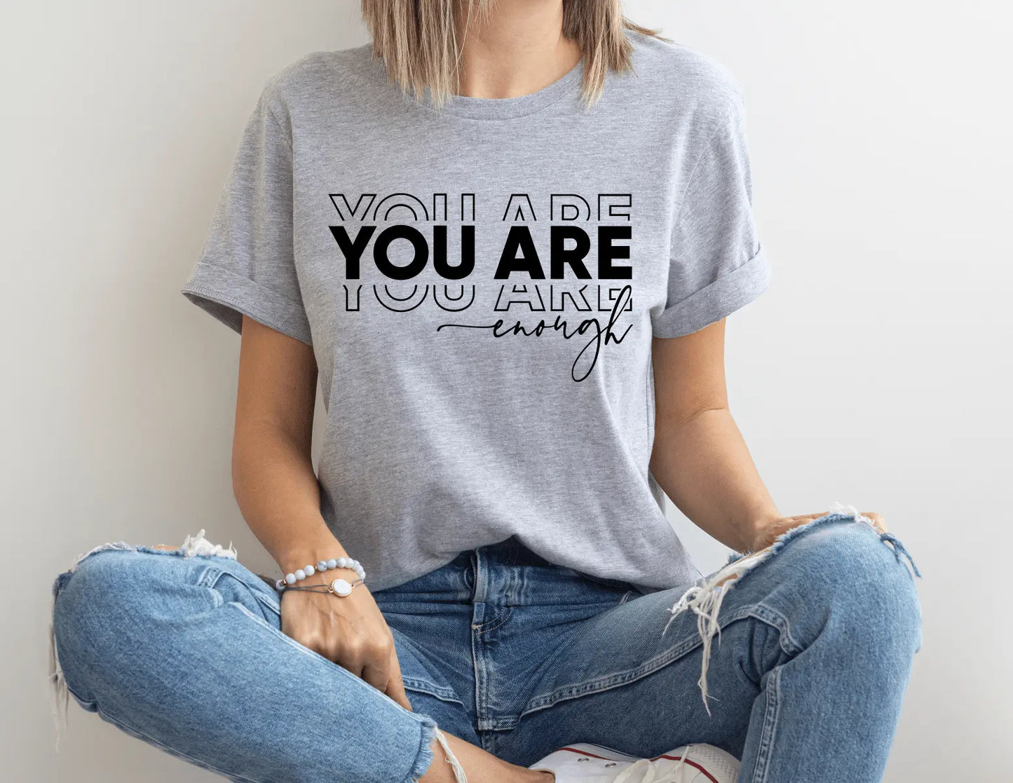 You are Enough Bold Cursive - Happy Style Co