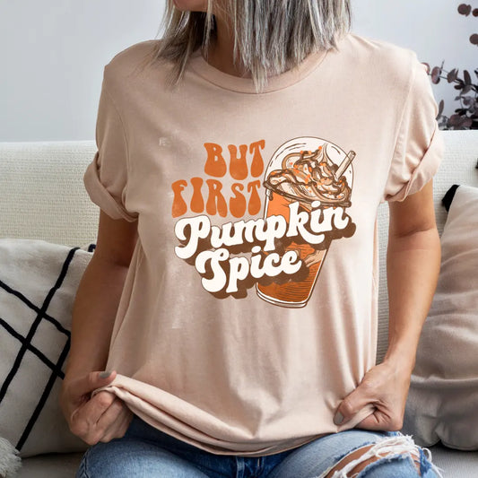 But First Pumpkin Spice Retro Coffee